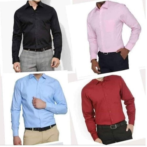 Combo of 4 Casual Shirts for Men (Multicolor)