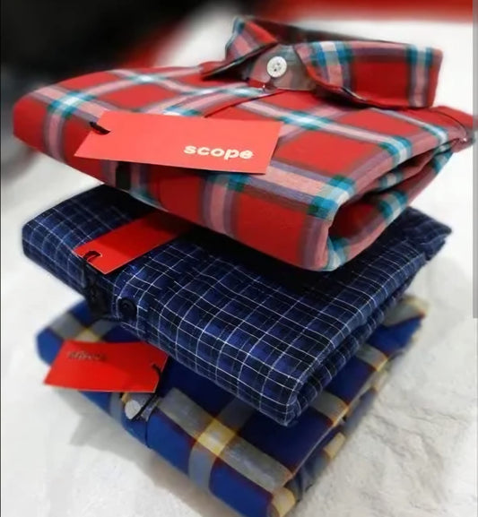 PACK OF 2 Check Shirt