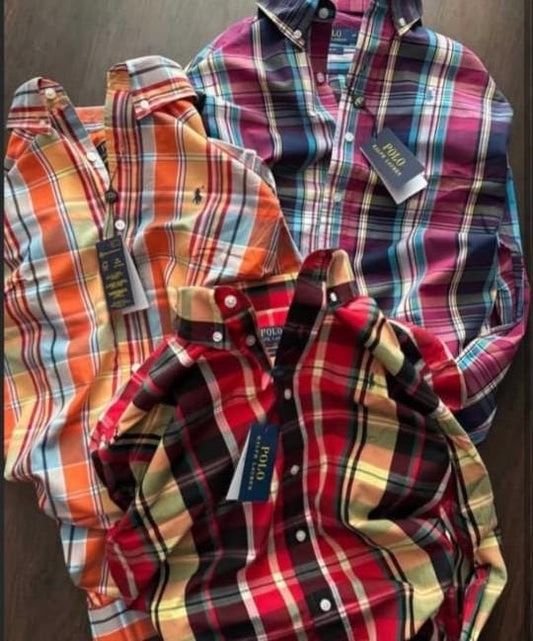 Pack of 3 Check Shirts