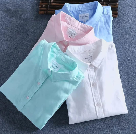 Solid PACK OF 3 Plain Shirts