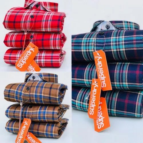 Pack of 3 Check Shirts