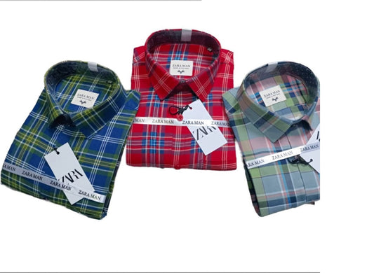 Pack of 2 Check Shirt