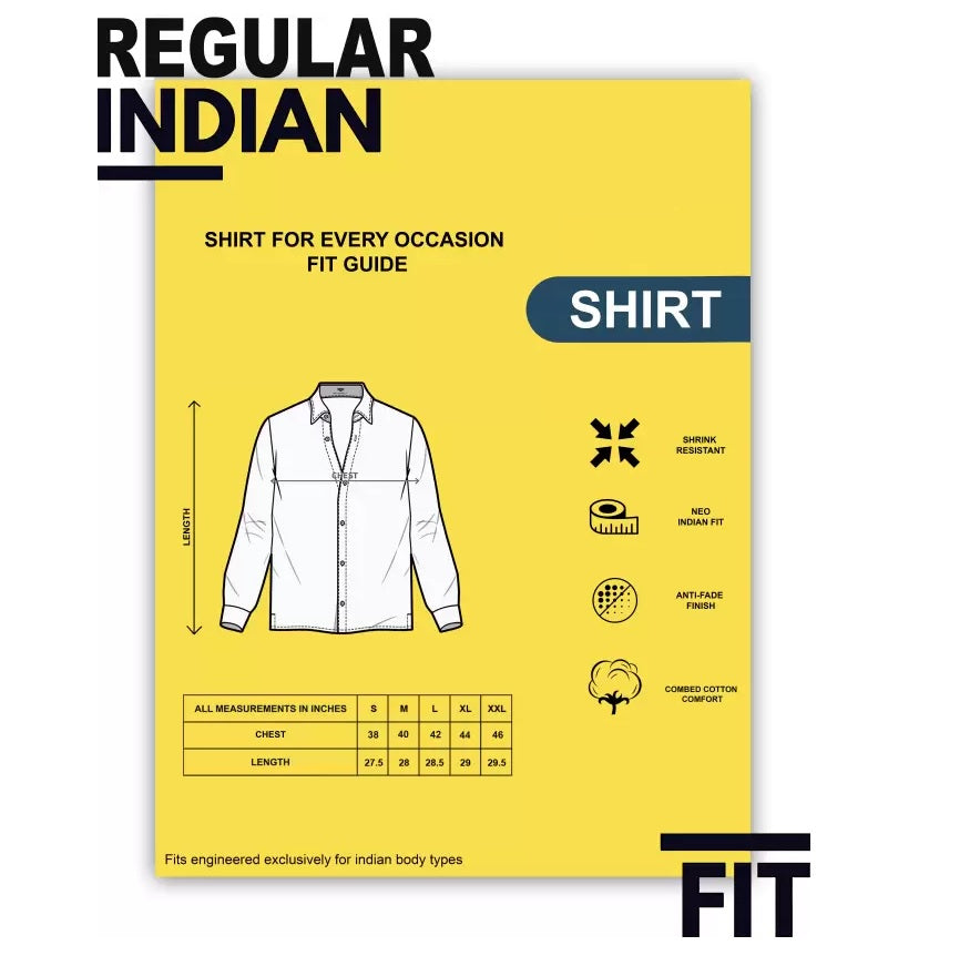 COMBO OF 4 Casual Shirts for Men (Multicolor)